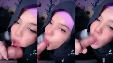 Arrazyny Hijab Isap Mainan Palsu Sampai Lemas poster