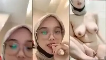 Baby Ica Jilbab Toge Agresif Minta Brutal Total Hot Indonesia Viral HD poster