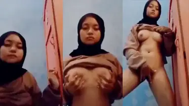 Bokep Jilbab Siswi SMP Aksi Main Jari Di Kamar poster