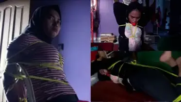 Bokep Jilbab Ukhti Pasrah Diikat di Ranjang Nikmat 2026 poster