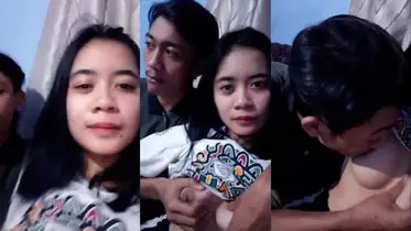 Zara Si Montok Asyik Remas Dada Bikin Sange poster